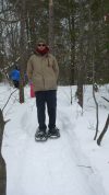 Snowshoeing in Algonquin Park