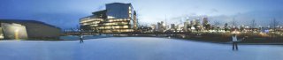 Skating at Sherbourne Common