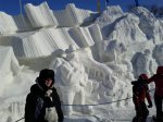 Snowflake Kingdom - snow carving