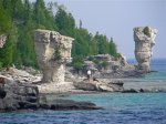 On Flowerpot Island
