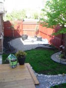 Back garden, before planting