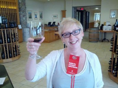 Erie Shore Wineries - 'Inside I'm a sweet and spicy blond!'