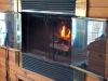 Fireplace in our bedroom at Couples Resort