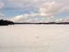 Looking down Galeairy Lake