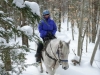 Snow-riding at the edges of Algonquin Park