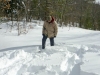 Snowshoeing in 60 cm of powder in Algonquin Park