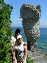 On Flowerpot Island