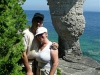 On Flowerpot Island