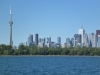Toronto from across the Islands