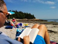 The beach at Birch Point, ME
