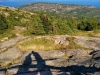 Strange shadows on Cadillac Mountain