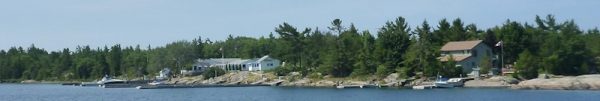 30,000 Islands - Approaching Henry's Fish Restaurant