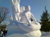 Snowflake Kingdom - snow carving