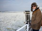 Quebec City - Paul on the ferry