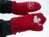 Olympic Red Mittens