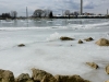 Ice in Ashbridges Bay Marina