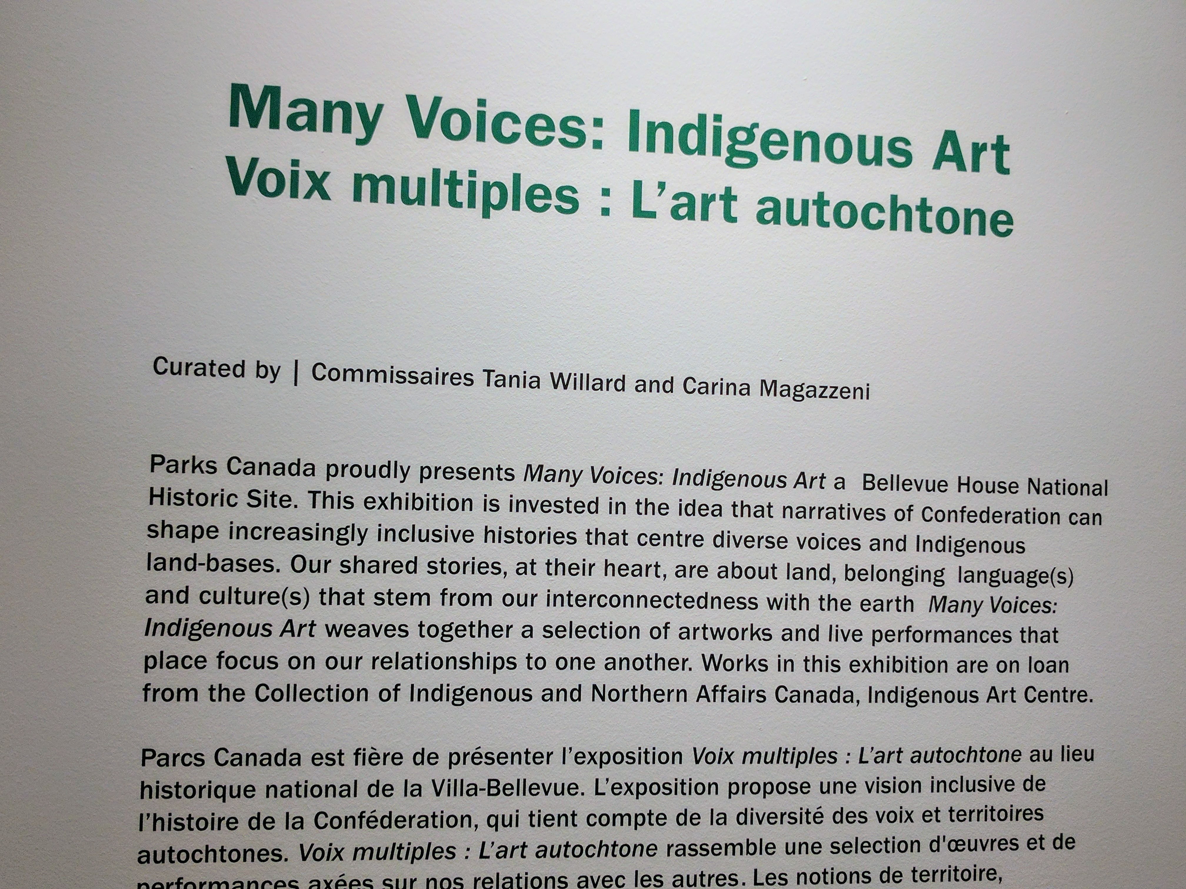 Many Voices: Indigenous Art
