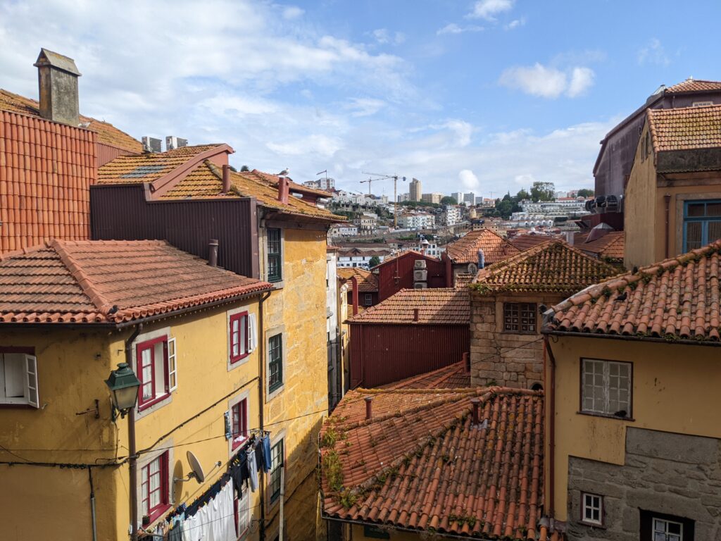 In the back streets of the Ribeira