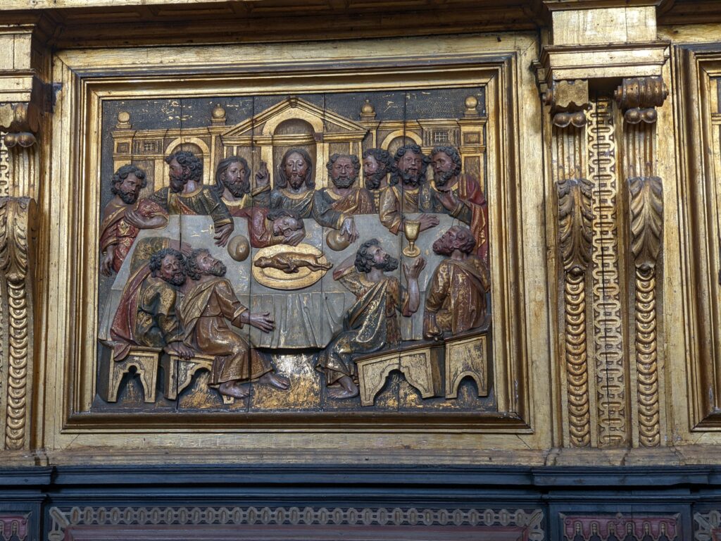 Panel in Chapel at Porto Cathedral